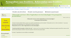 Desktop Screenshot of permaculture-sans-frontieres.org